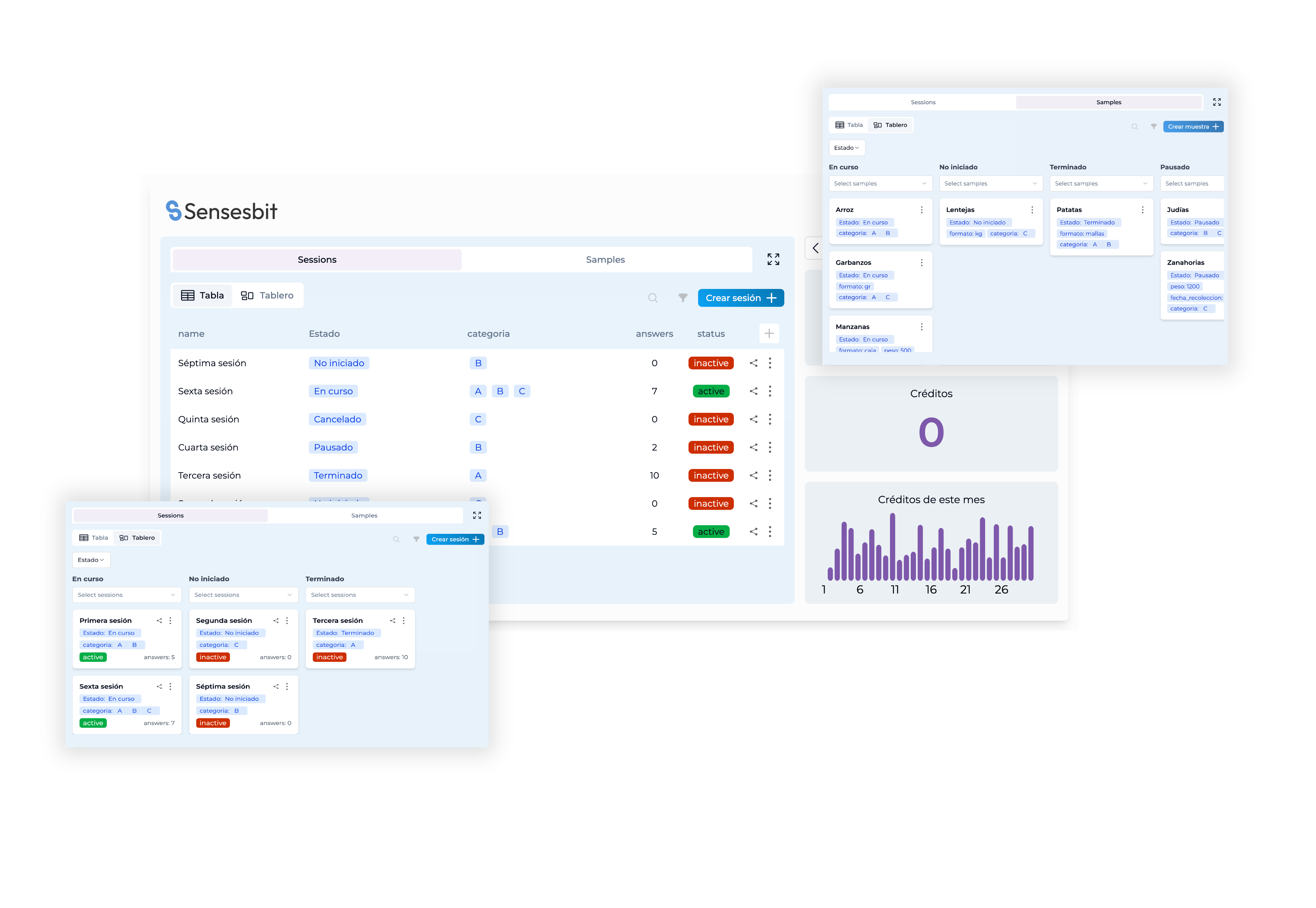 Sensesbit dashboard